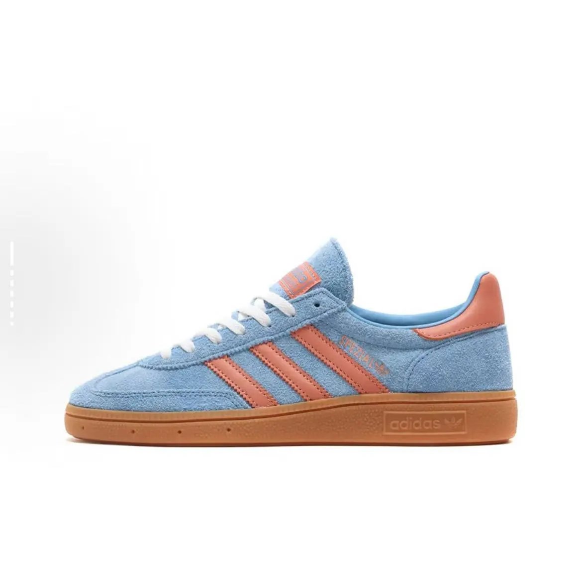 Adidas Originals Samba OG Woven Beige Blue Sneakers - 7