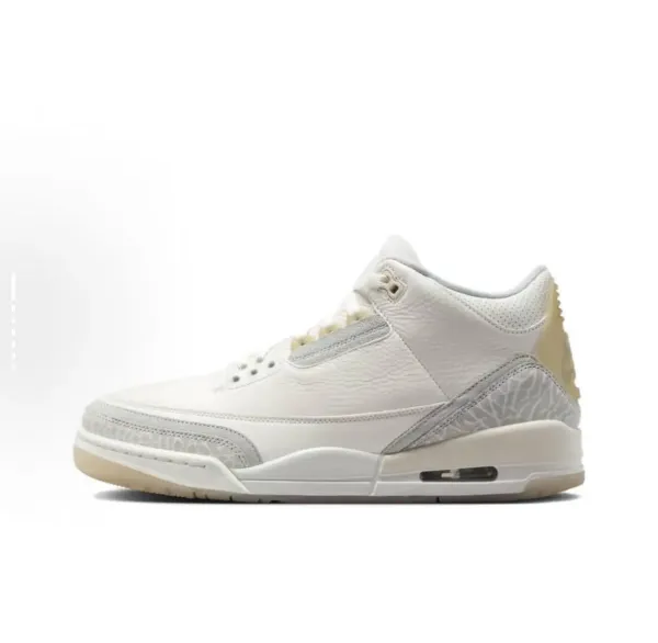 Air Jordan 3 White Cement Blue Sneakers Basketball Shoes - 6