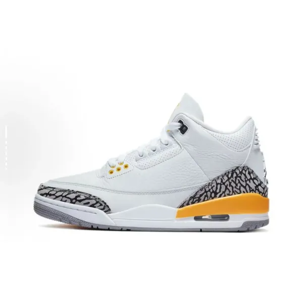 Air Jordan 3 White Cement Blue Sneakers Basketball Shoes - 5