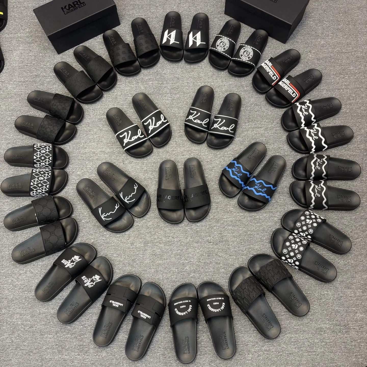 Karl Lagerfeld Slides
