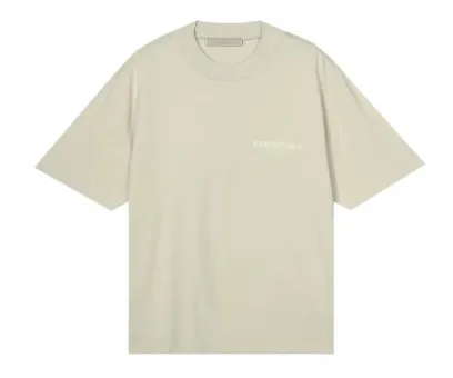 Fear of God Essentials Logo T-Shirt Beige T-Shirt - 1
