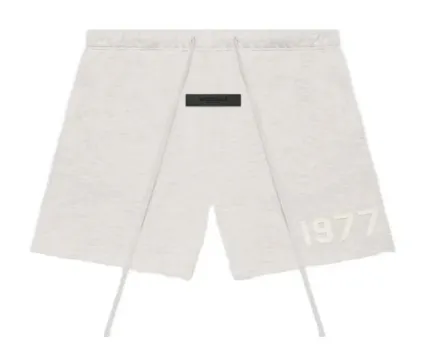 Fear of God Essentials 1977 Drawstring Shorts Gray - 1