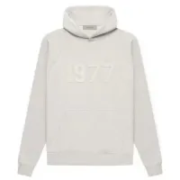 Fear of God Essentials 1977 Hoodie Beige - 1