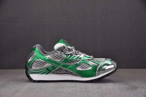 Asics Gel-Lyte III Green Silver Mesh Sneakers Running Shoes - 1