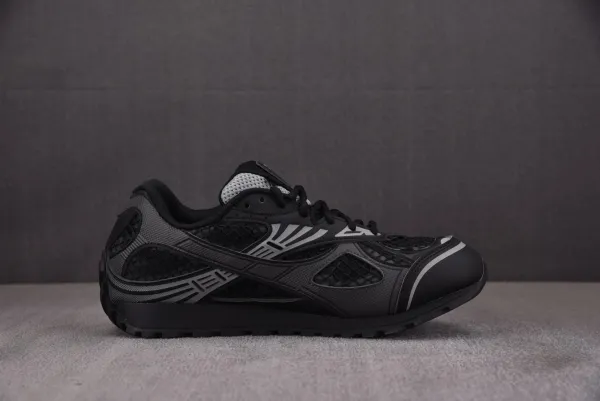 Asics Gel-Lyte III Black / Gray Mesh Sneakers Running Shoes - 1