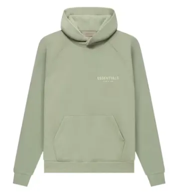Fear of God Essentials Hoodie Sage Green Hoodie - 1