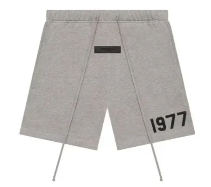 Fear of God Essentials 1977 Graphic Shorts Gray - 1