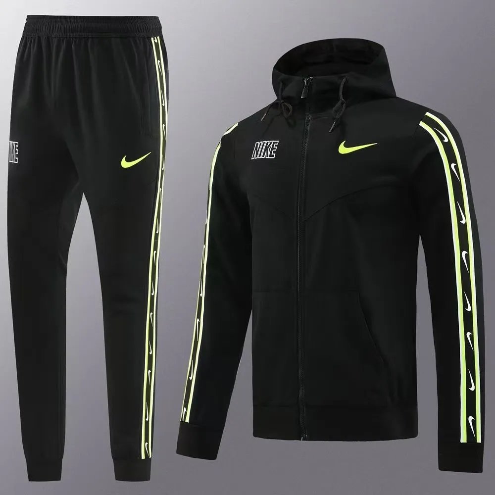 NM Hoodie Two Piece Set - Black
