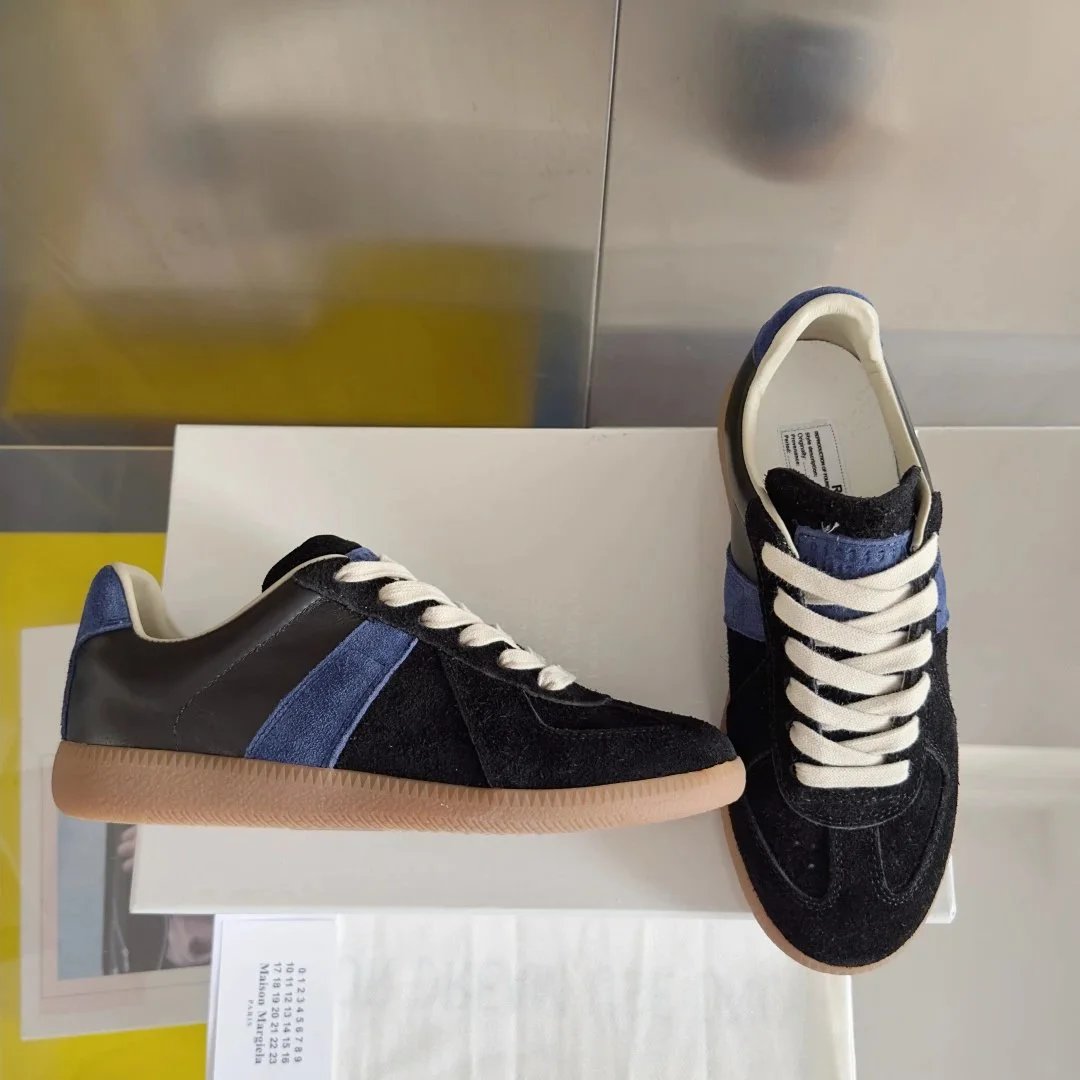 Maison Margiela Replica Sneakers Mint Green and Gray Sneakers - 31