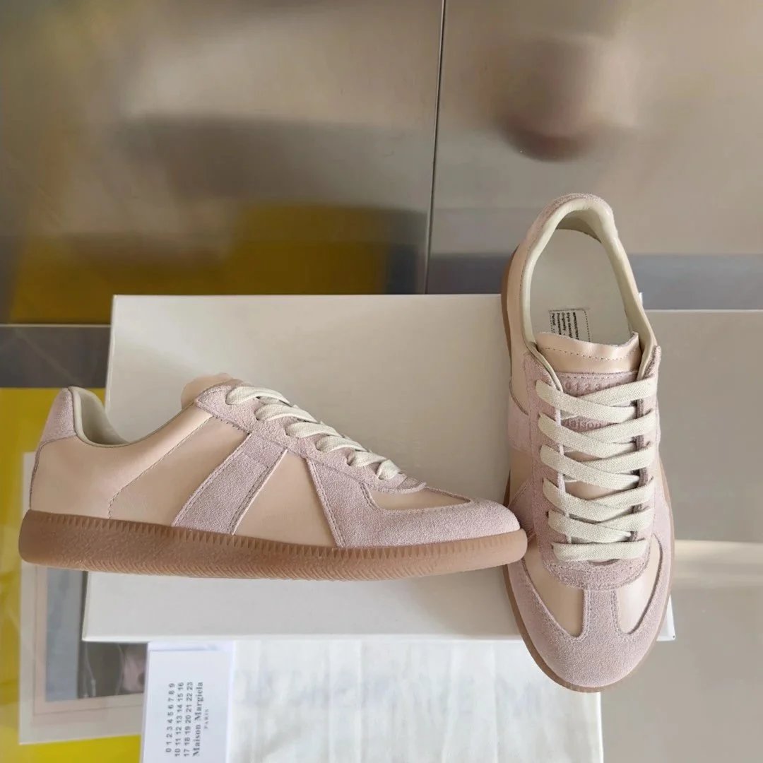 Maison Margiela Replica Sneakers Mint Green and Gray Sneakers - 22