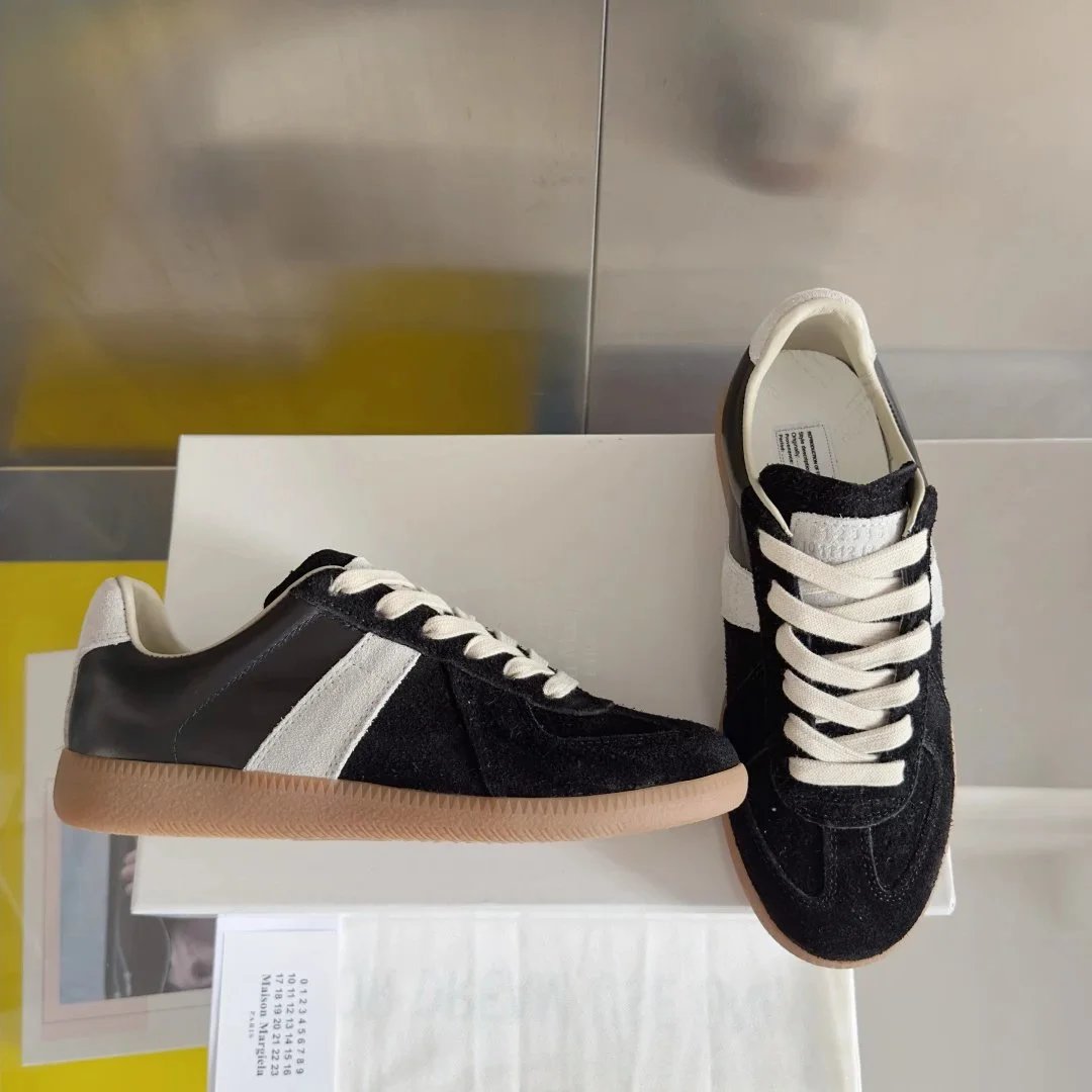 Maison Margiela Replica Sneakers Mint Green and Gray Sneakers - 18