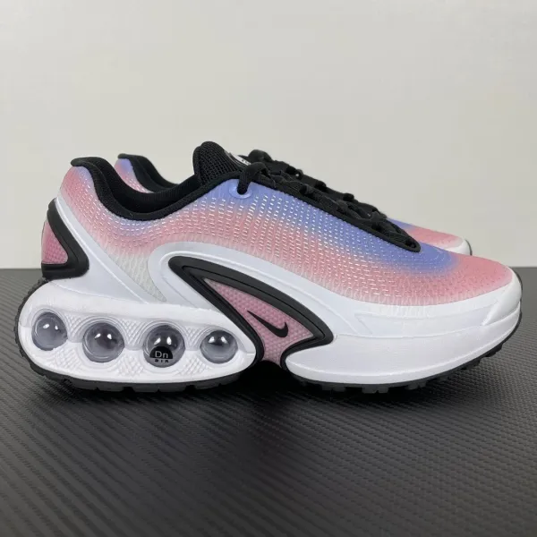 Nike Air Max Dn White/Black/Green Sneakers - 21