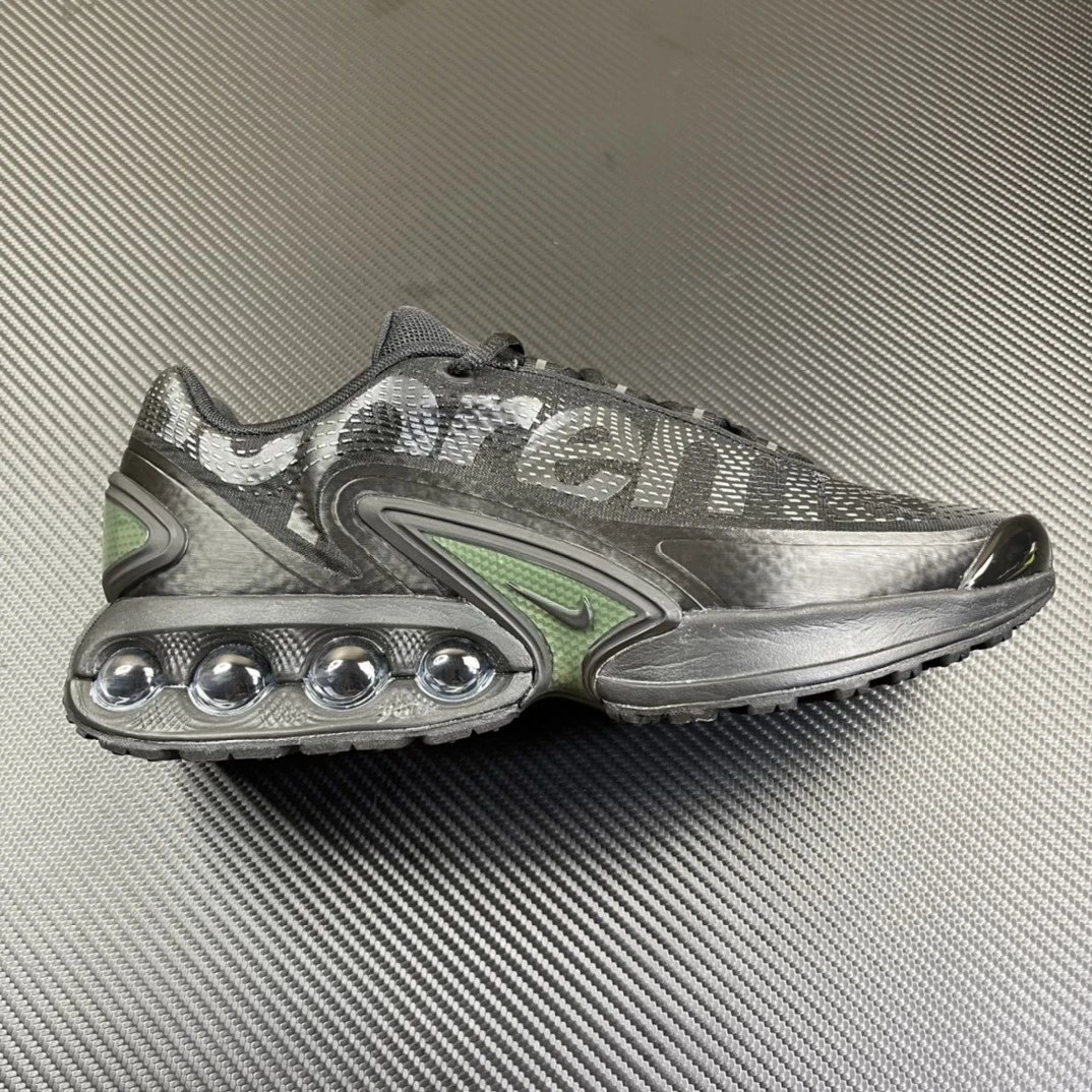 Nike Air Max Dn White/Black/Green Sneakers - 28