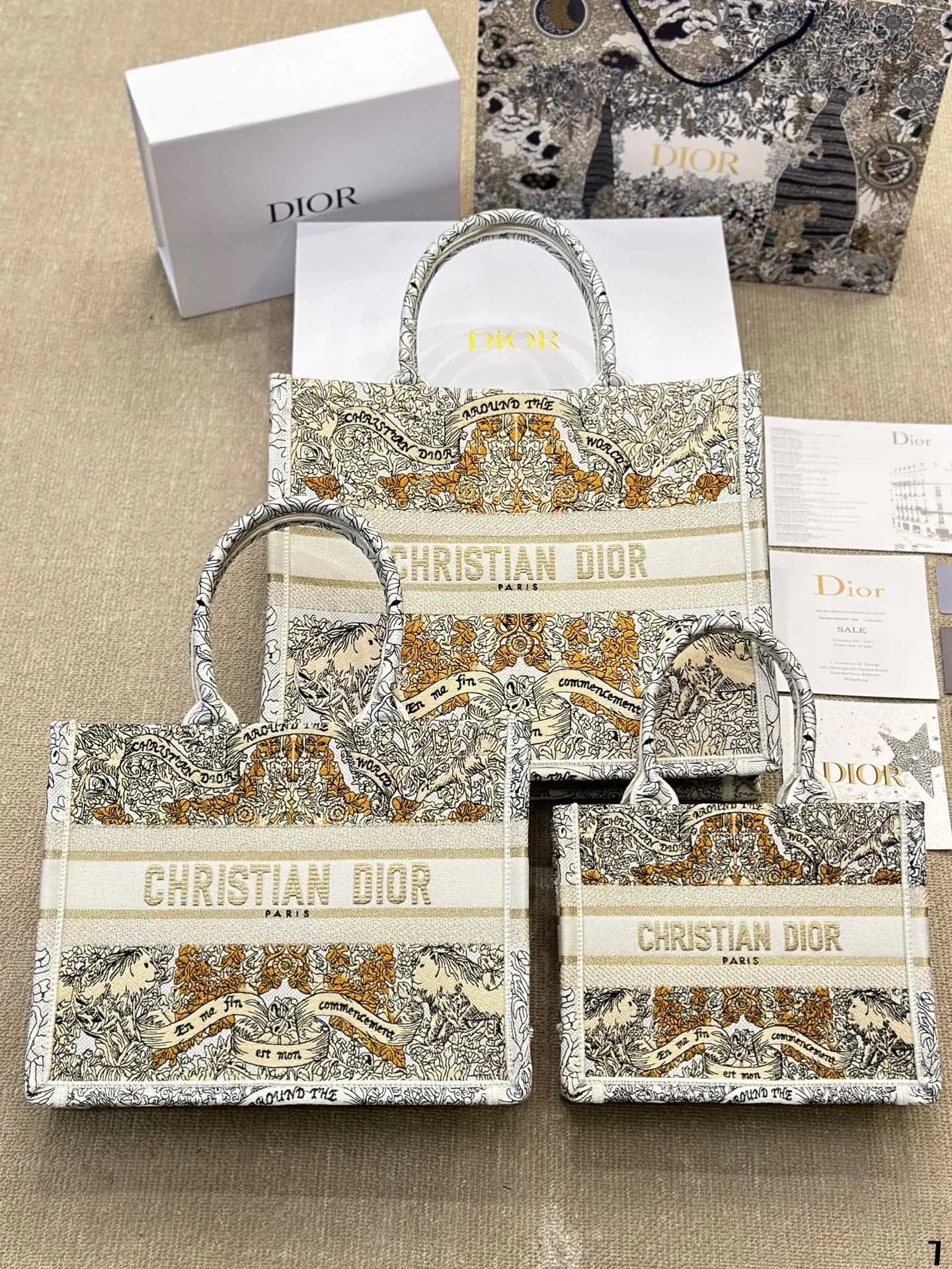 D*or Handbags book tote - 133592