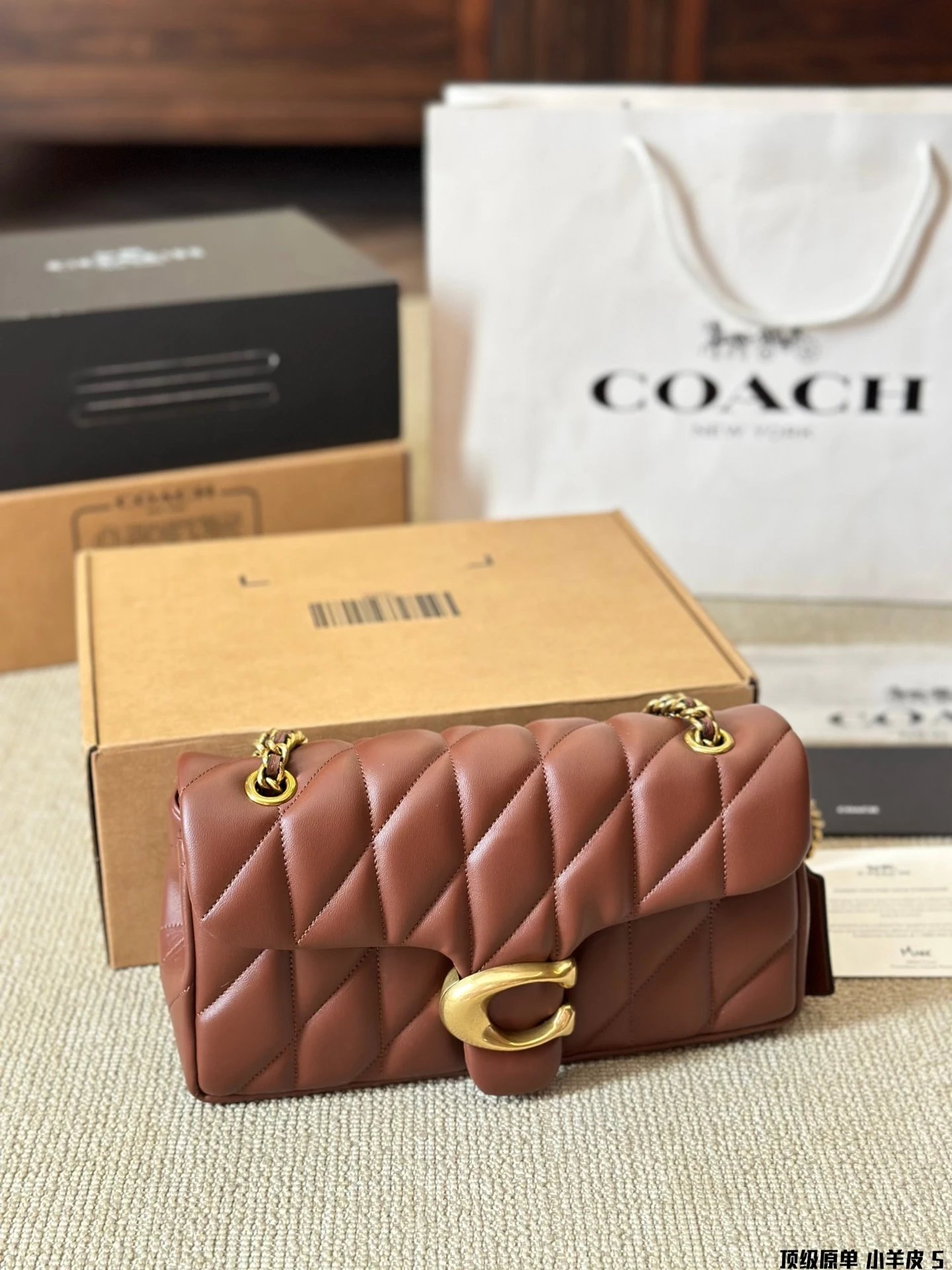 C**ch Handbags All Black Otabby - 133675