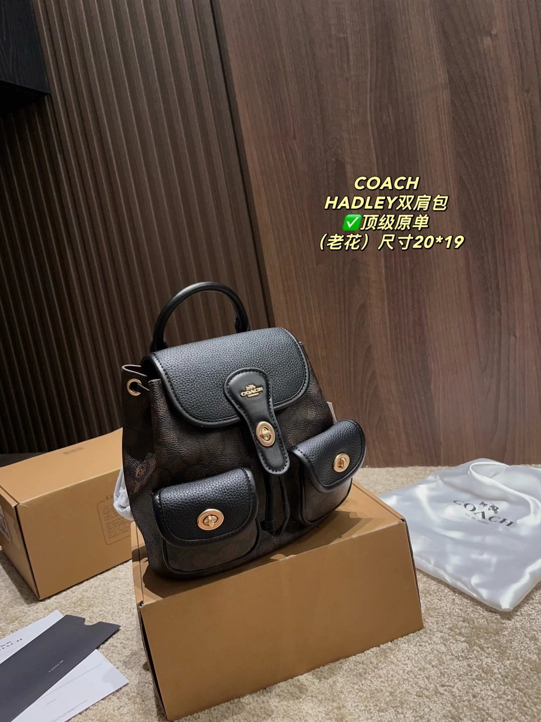 C**ch Backpack Hadley 20*19 - 132707