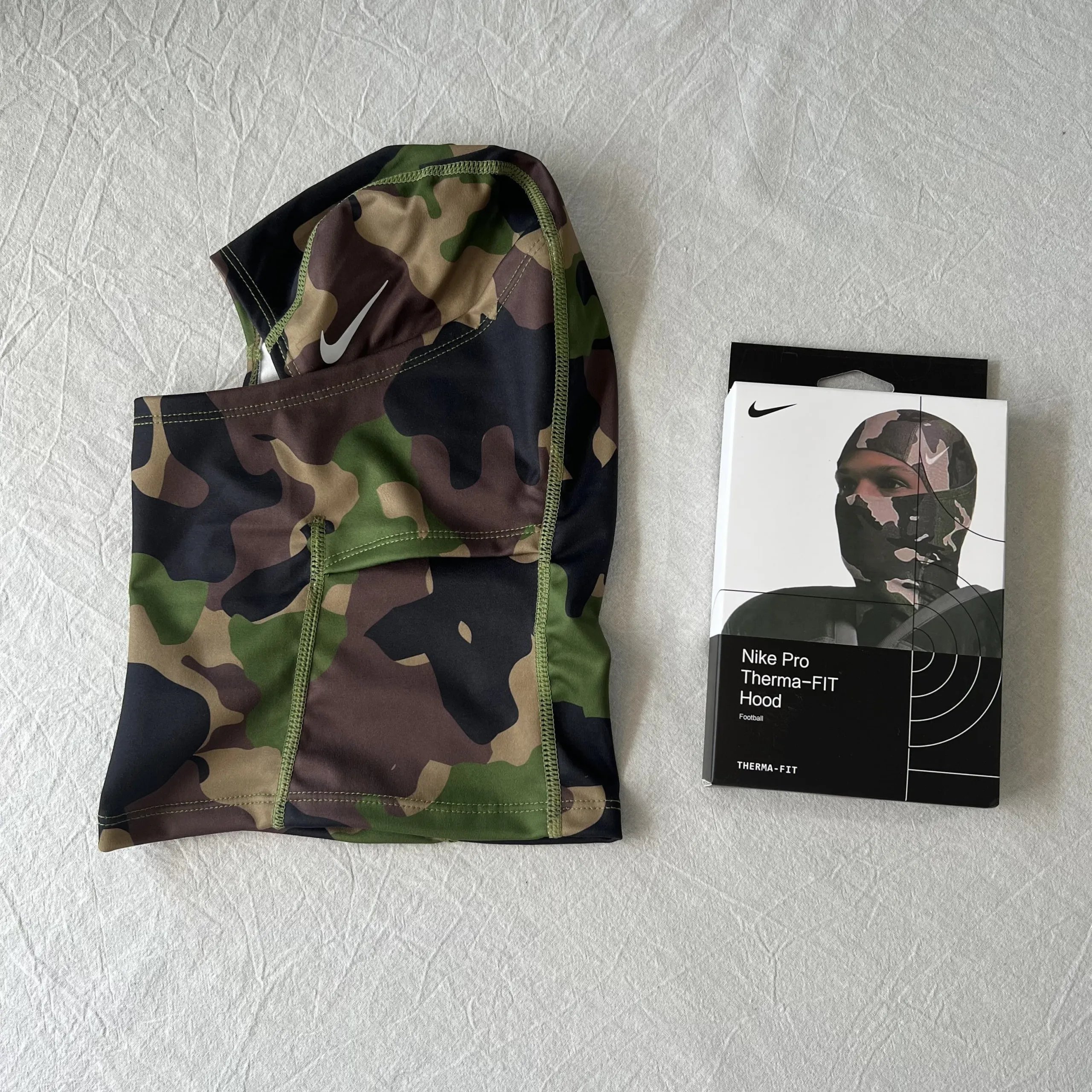 可可面罩 迷彩 绿色（白字母） 大盒子（配盒子）