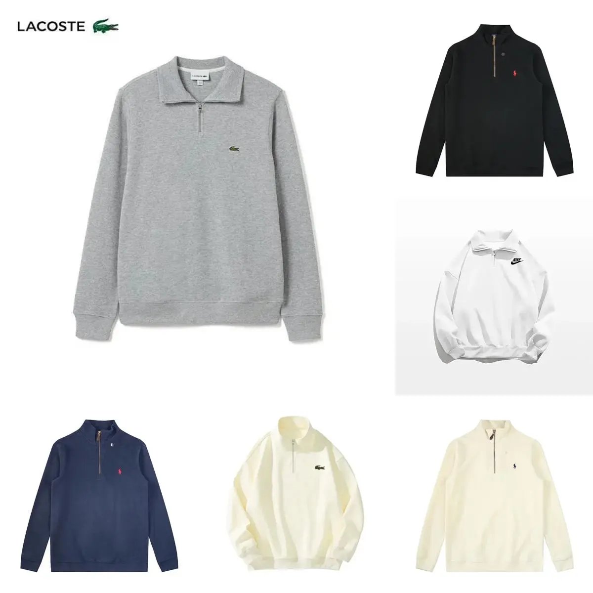 Lacoste Half-Zip Sweatshirt [2