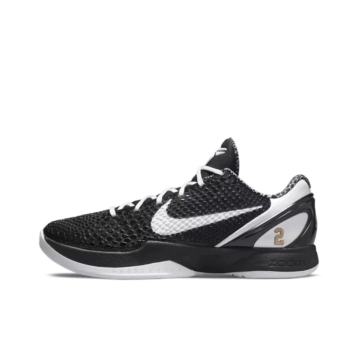 H12 ZK6 GiGi Mamba Black/White【CW2190-002】