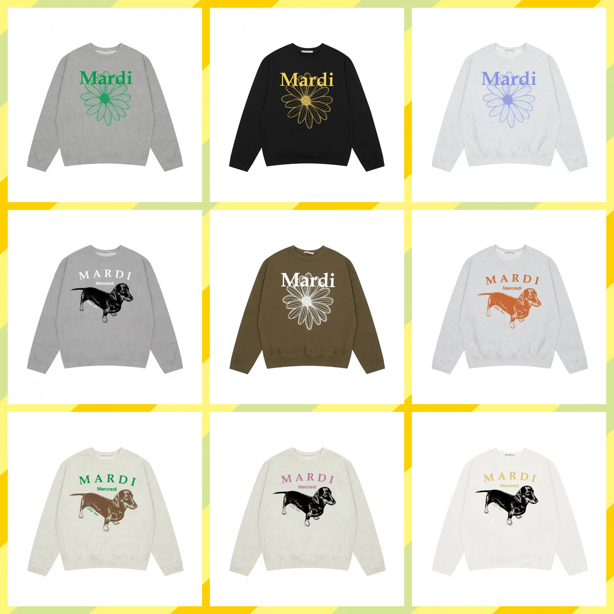 Mardi printed sweats