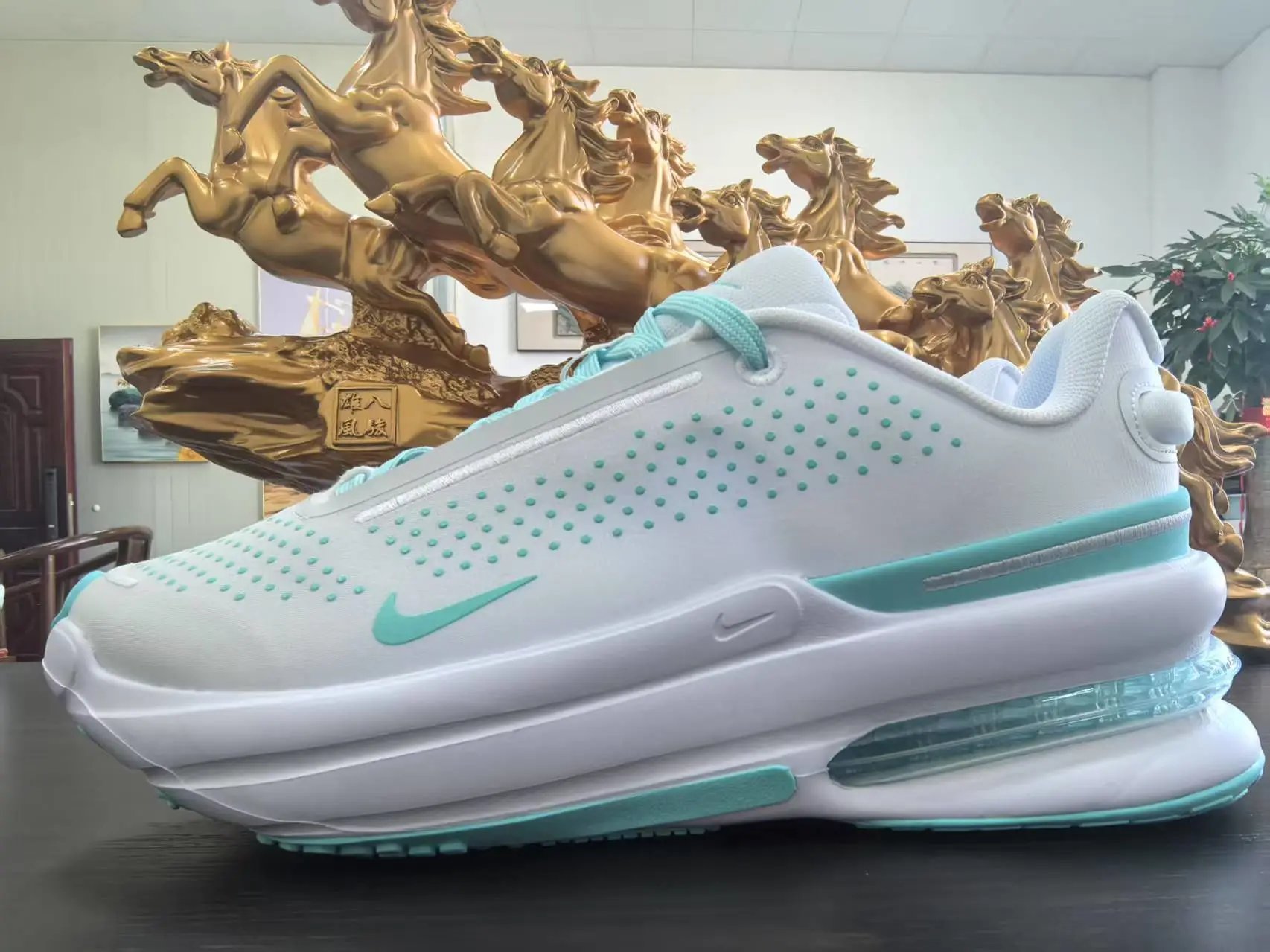Nike Air Max Scorpion Blue White Running Shoes - 23