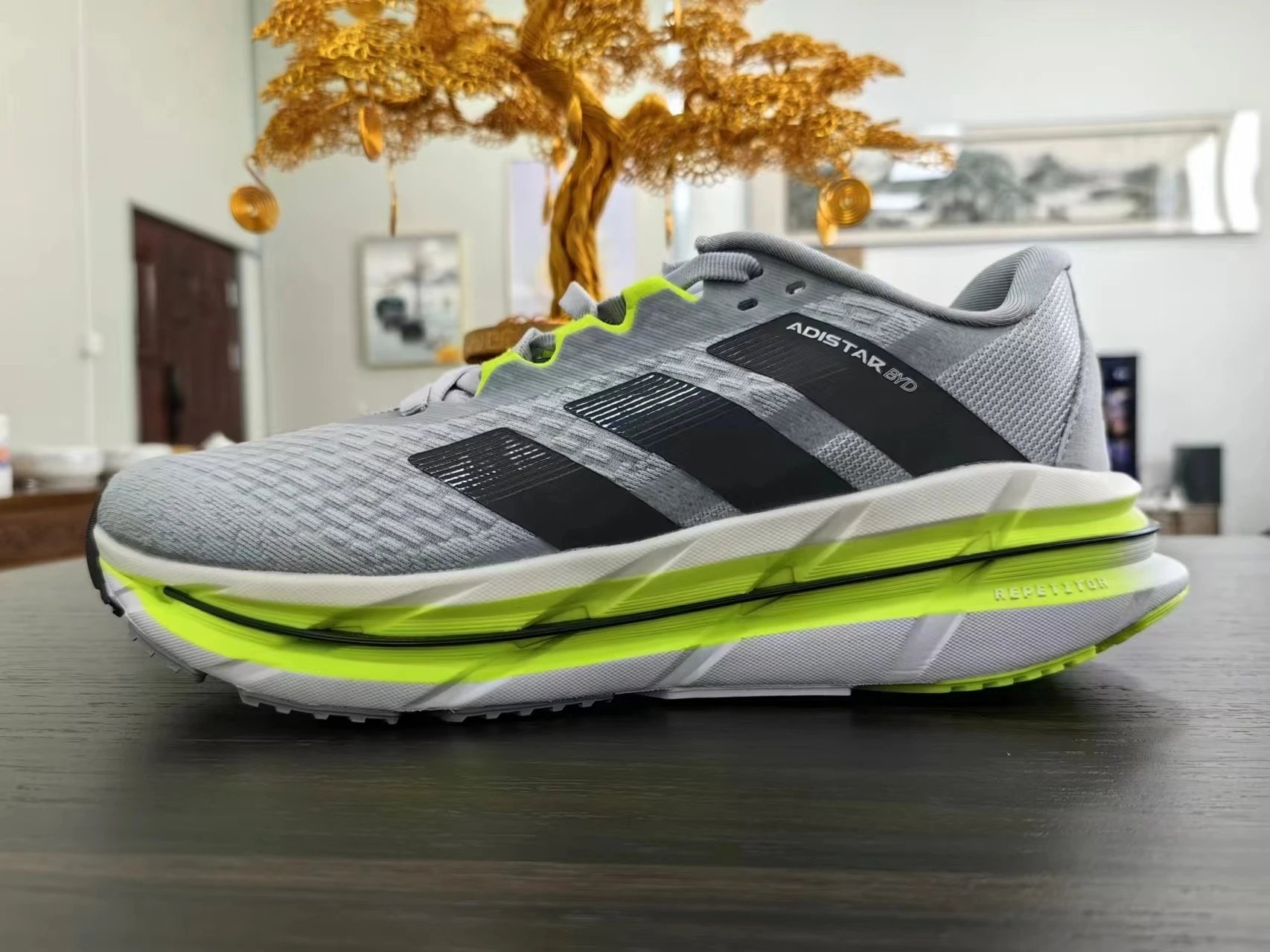 Adidas Adistar White Black Running Shoes - 20