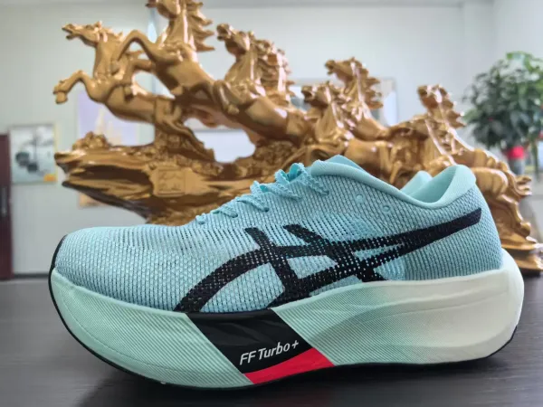 Asics FF Turbo+ Running Shoes Light Blue Pink - 10