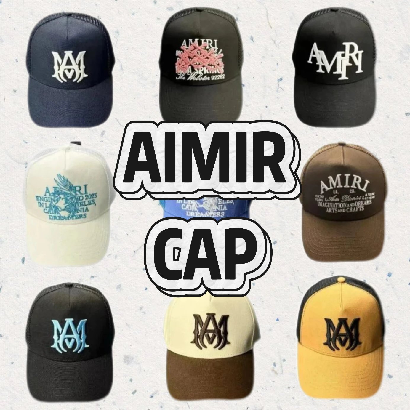 Amm Cap Trucker Hat Summer Unisex Canvas Baseball Cap