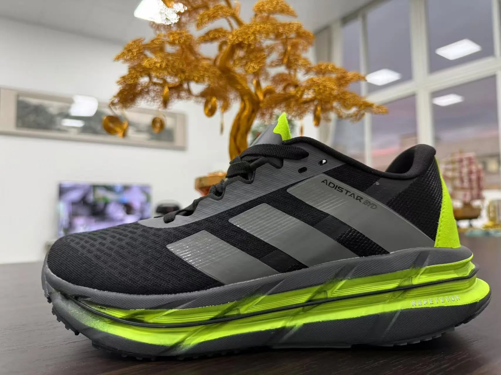 Adidas Adistar White Black Running Shoes - 21