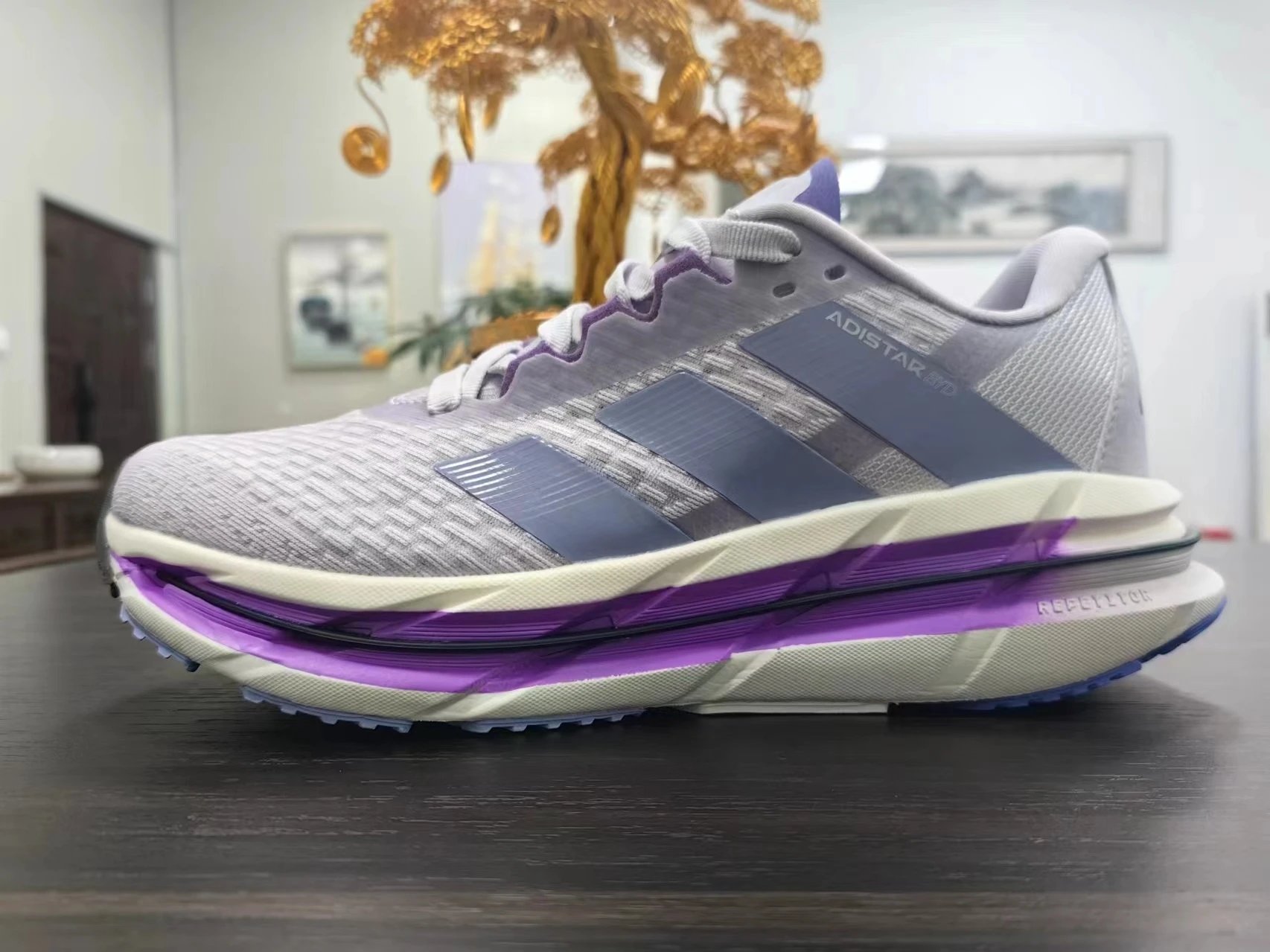 Adidas Adistar White Black Running Shoes - 13