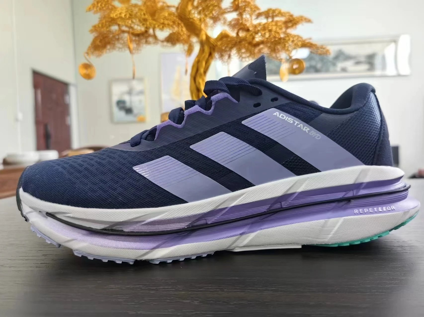 Adidas Adistar White Black Running Shoes - 16