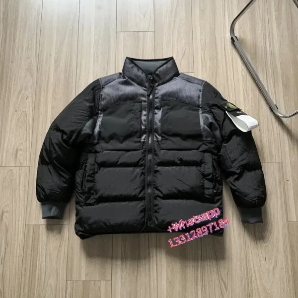 Stone Island Shadow Project Down Jacket Black - 1