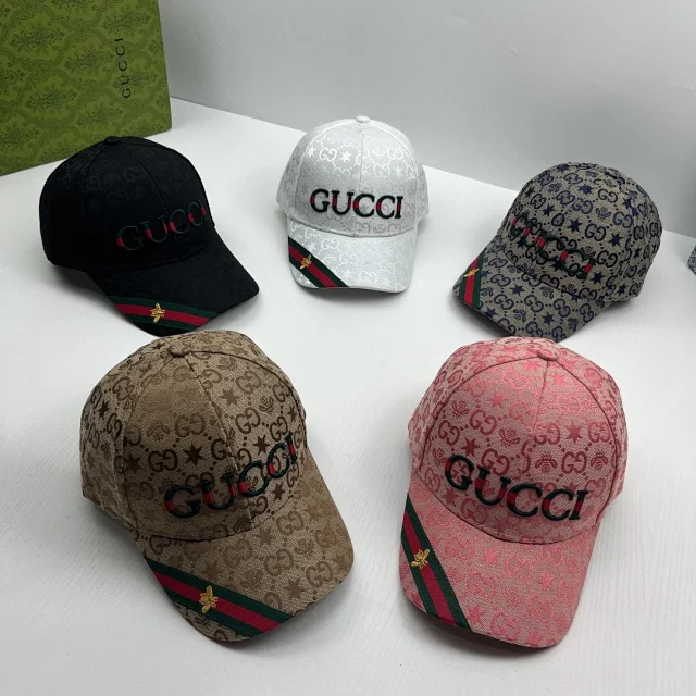 Gucci Hats GG Monogram Baseball Cap product detail image 3