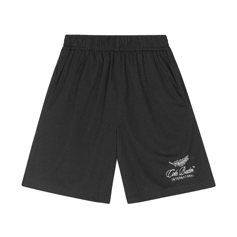 Cole Buxton T-Shirts CB Logo Print — Black shorts