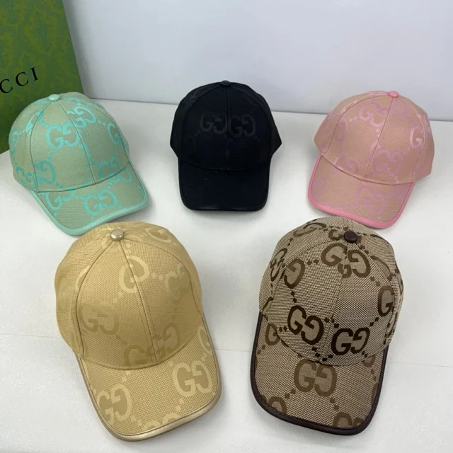 Gucci Hats GG Monogram Baseball Cap product detail image 2
