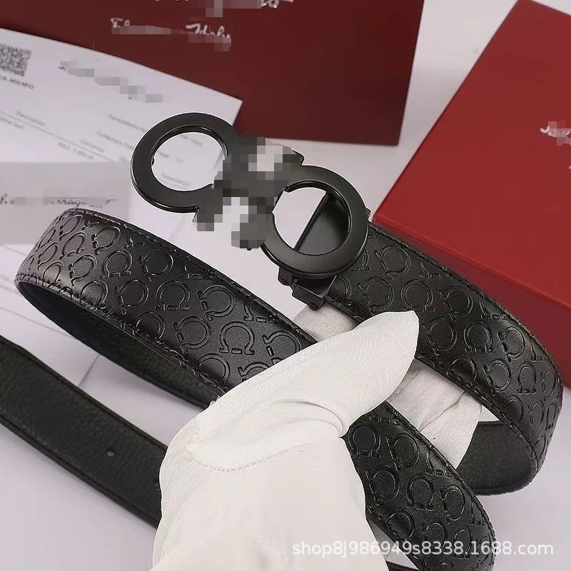 CK Leather (Black Buckle)