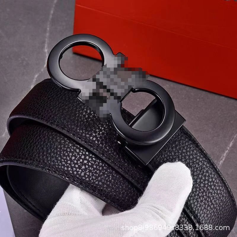 Black Pebbled Leathe (Black buckle)