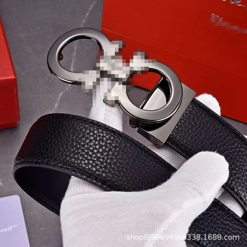 Black Pebbled Leathe (3 buckle)