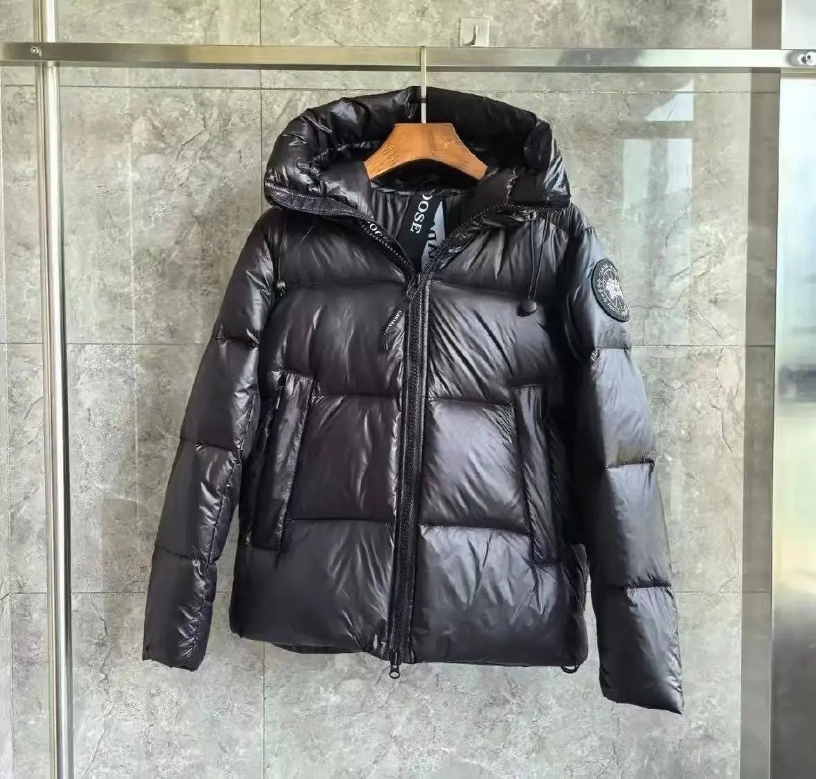 Black label cotton jacket