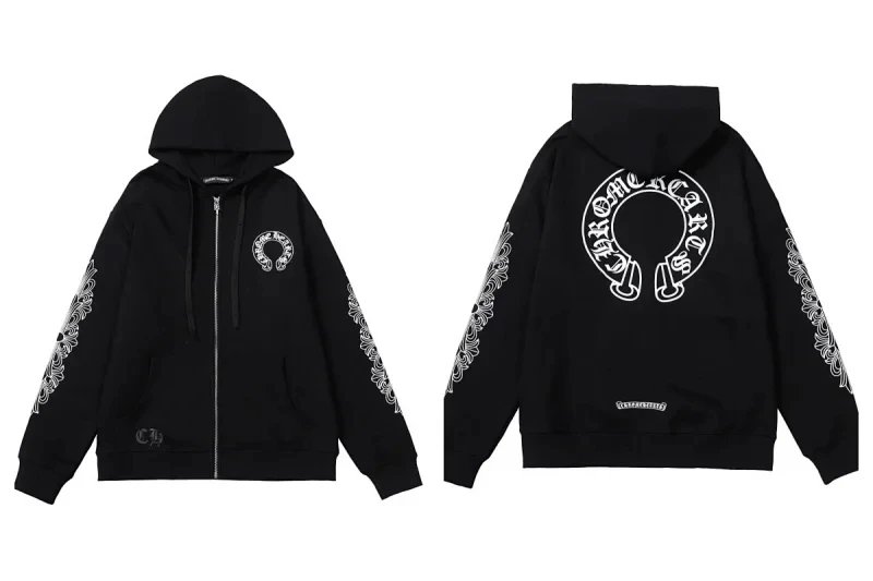 KLXWY Zip-Up Hooded Sweatshirt