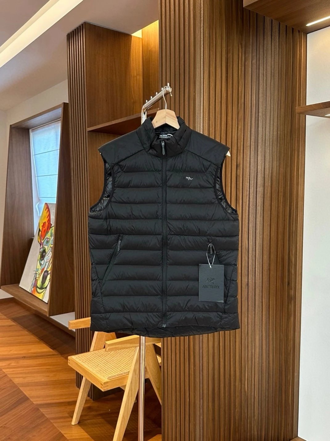 羽绒马甲-黑色