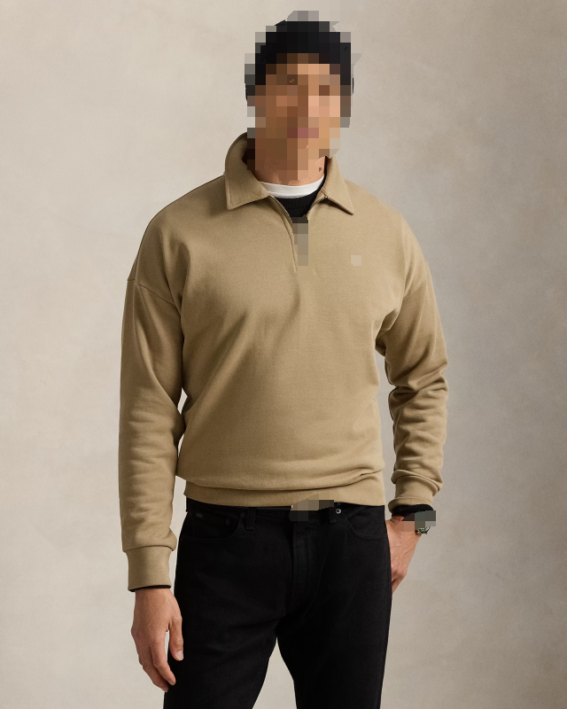 Collar HalfZip Sweatshirt 翻领半拉链卫衣 C 7