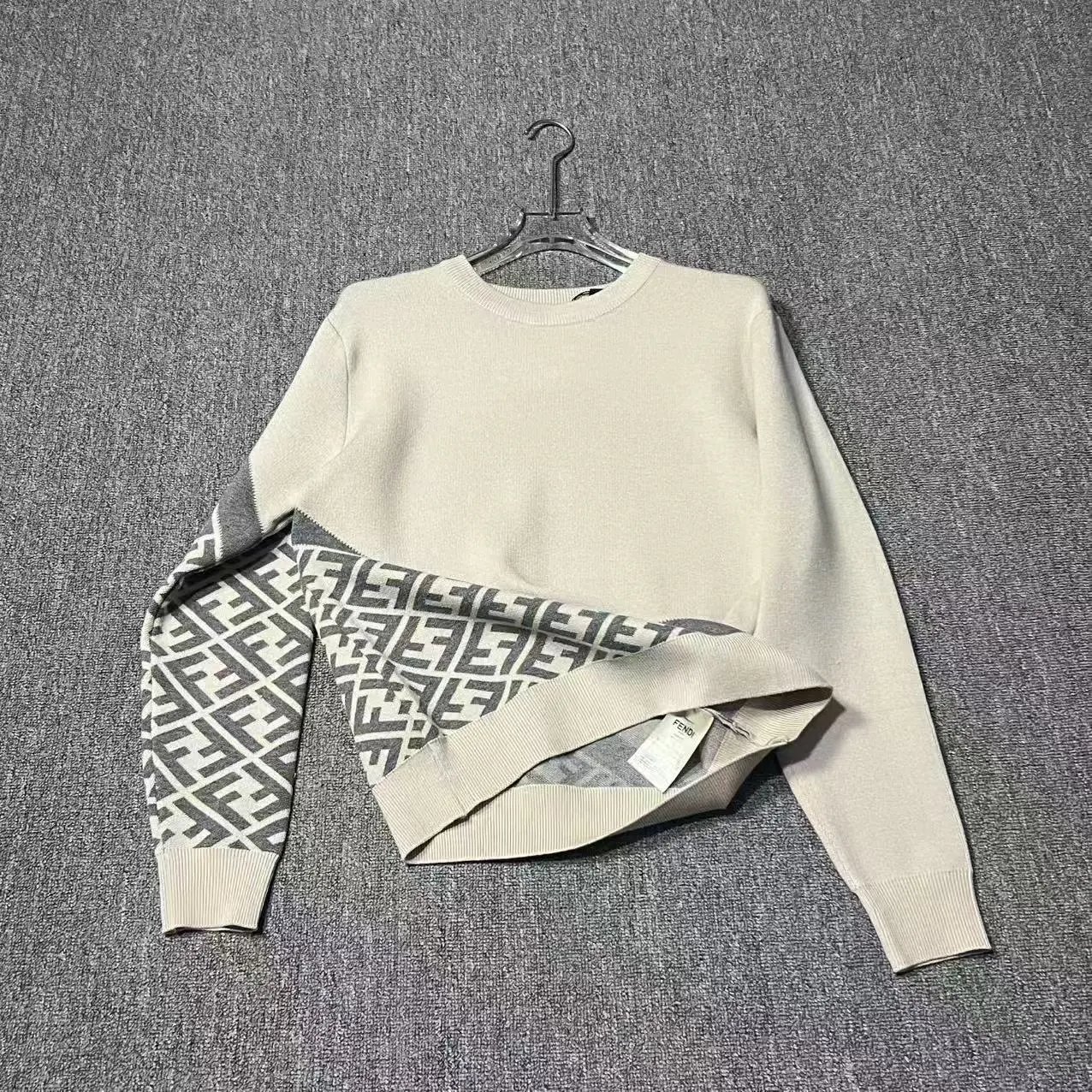 round-neck sweater