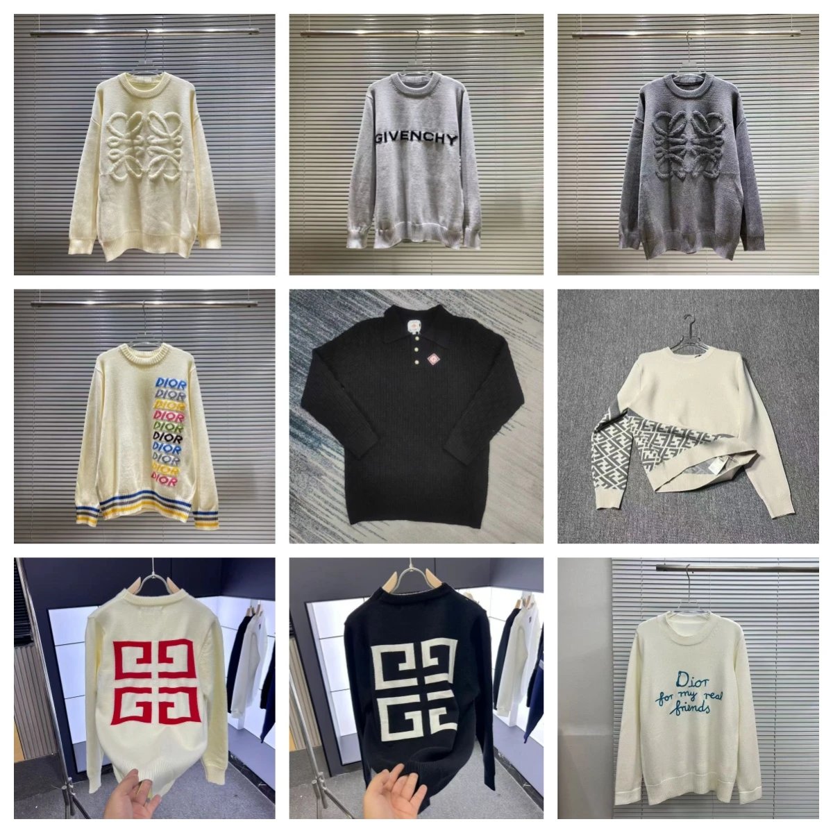 Givenchy 4G Pattern Knit Sweat