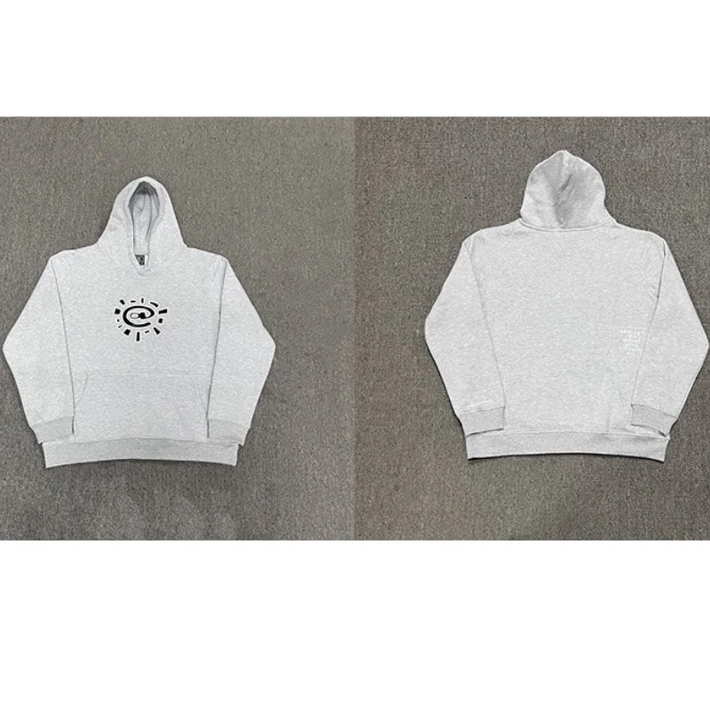 D01 Grey Hooded Sweatshirt