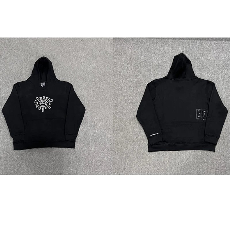 D01 Black Hooded Sweatshirt