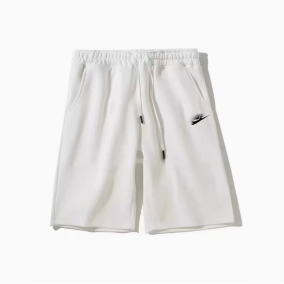 Basic Cotton Shorts White