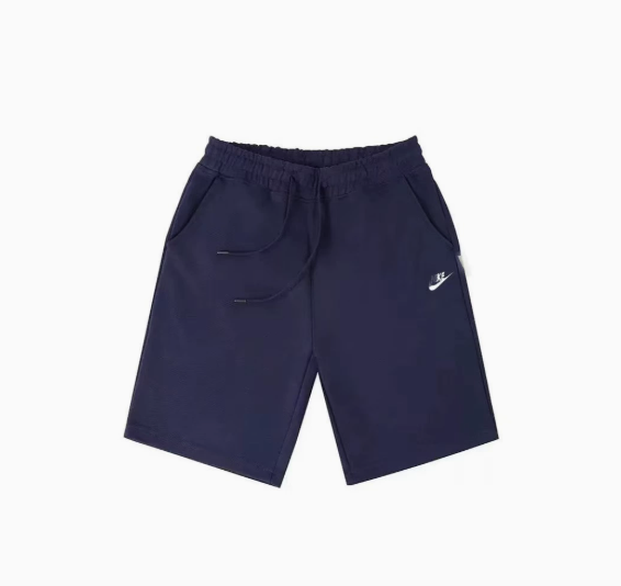 Basic Cotton Shorts Navy