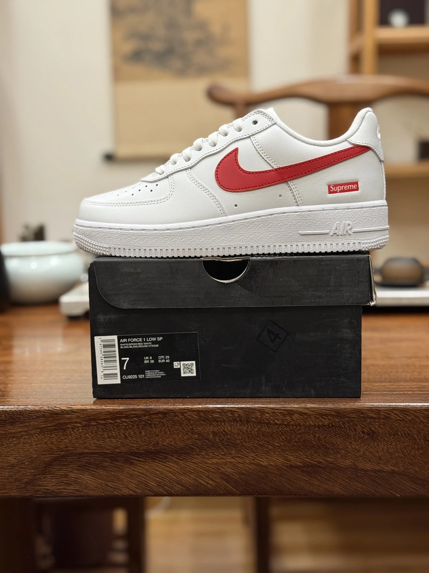 SUP white and red CU9225-101