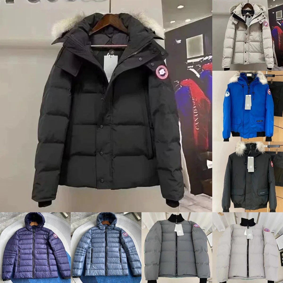 Canada Goose Parka Black Winte